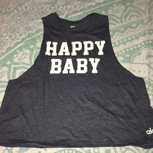 HAPPY BABY Alo yoga flow tank